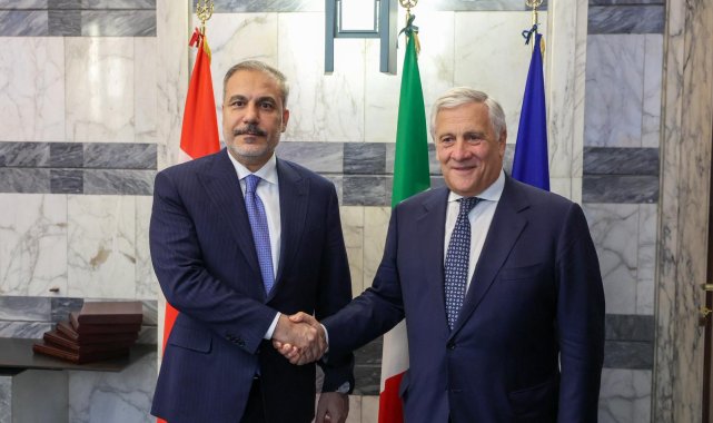 Bakan Fidan, İtalya'da