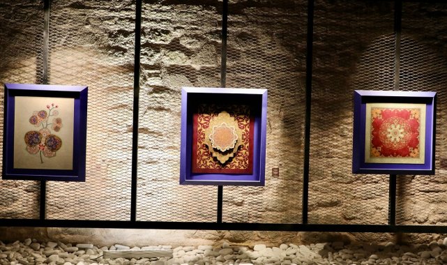 Âdil-i Mutlak Hat Eserleri Sergisi, Konya'da sanatseverlerle buluştu