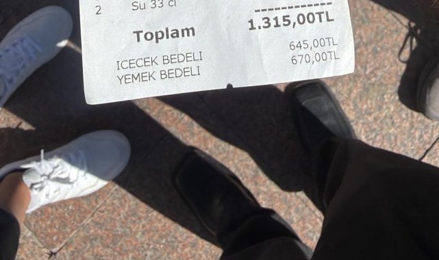 2 adet 0,33 santilitrelik su için 170 TL hesap alan işletme hakkında işlem başlatıldı