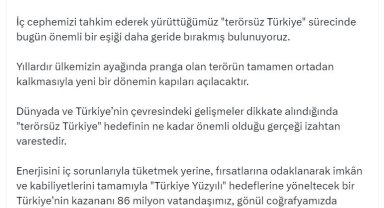AK Parti'li Ala: Terörün tamamen ortadan kalkmasıyla yeni bir dönemin kapıları açılacak