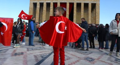Anıtkabir'de Cumhuriyet coşkusu