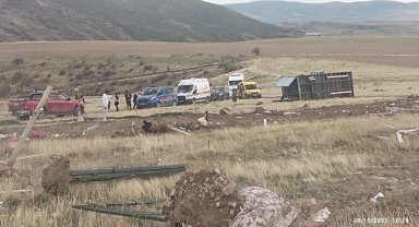 Ankara'da fırtına nedeniyle konteyner devrildi: 1 ölü, 3 yaralı