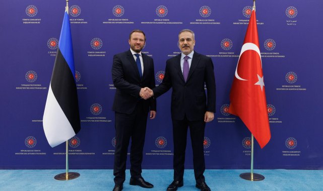 Bakan Fidan, Estonyalı mevkidaşı Tsahkna ile görüştü