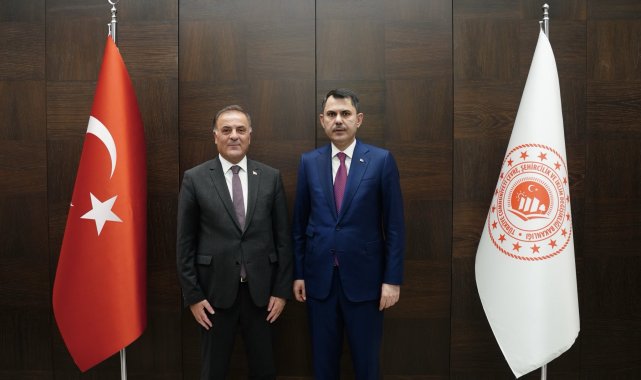 Bakan Kurum, İBB Başkan Vekili Aslan ile bir araya geldi