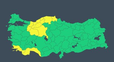 Bakanlıktan 17 il için 'kuvvetli sağanak' uyarısı