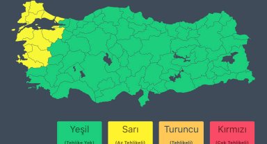 Bakanlıktan 9 il için 'gök gürültülü sağanak' uyarısı