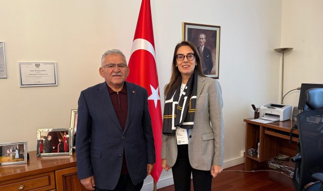 Başkan Büyükkılıç, Türkiye'nin Tallinn Büyükelçiliği'ni ziyaret etti