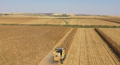 Biçerdöver hibesi ile hasat 3 dakikaya indi