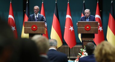 Cumhurbaşkanı Erdoğan: İsrail Gazze'yi yine vurdu, Almanya olarak görmüyor musunuz?