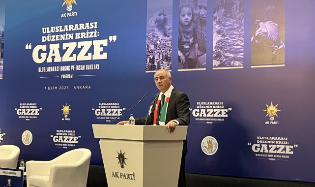 Efkan Ala: Gazze'nin sesi Recep Tayyip Erdoğan'dır