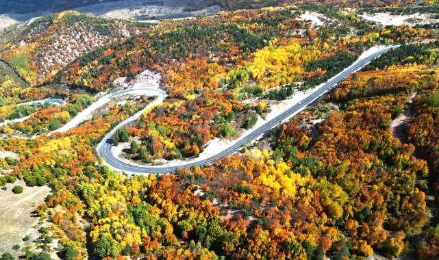 Geminbeli Geçidi'nde sonbahar renkleri