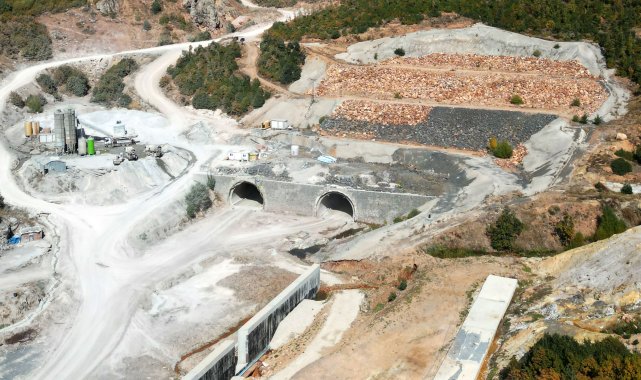 Karadeniz'i İç Anadolu'ya bağlayacak Geminbeli Tüneli'nde geri sayım