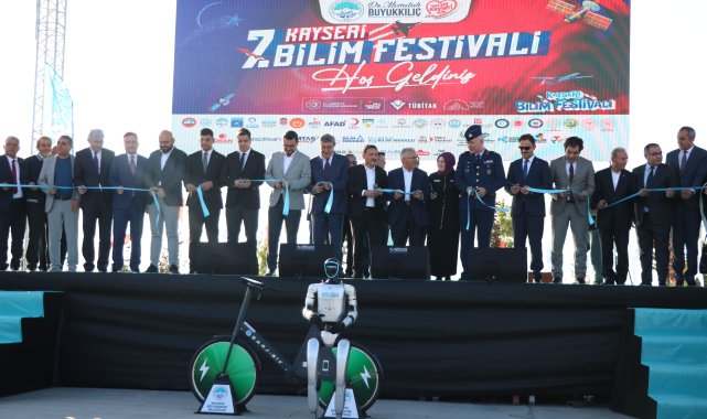 Kayseri'de 7'nci Bilim Festivali açıldı