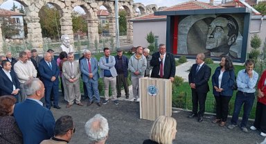 Kemerhisar'da Guinness Rekorlar Kitabı'na giren eserin yer aldığı park açıldı