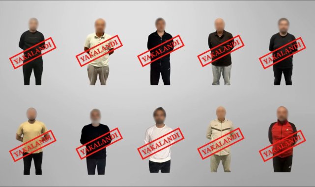 Kırmızı bültenle ve ulusal seviyede aranan 10 suçlu Türkiye'ye getirildi