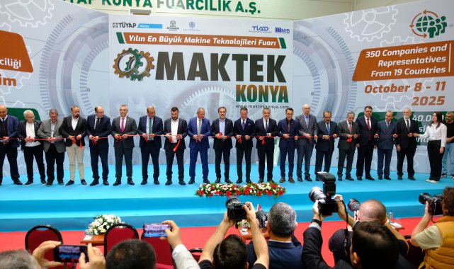MAKTEK 2025 Konya Fuarı açıldı
