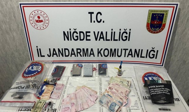 Niğde'de uyuşturucu operasyonu