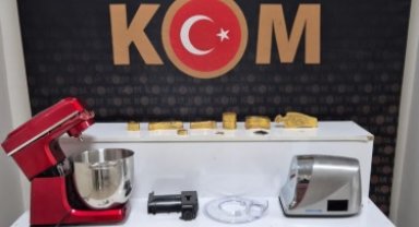 Takside 21,5 kilo kaçak altın ele geçirildi