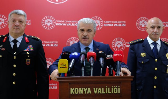 Vali Akın, Konya'nın 9 aylık asayiş verilerini paylaştı; ölümlü trafik kazalarında yüzde 27 azalma var
