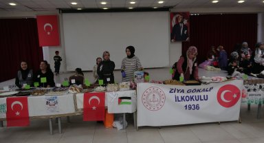 Yeşilhisar'da Gazze yararına kermes