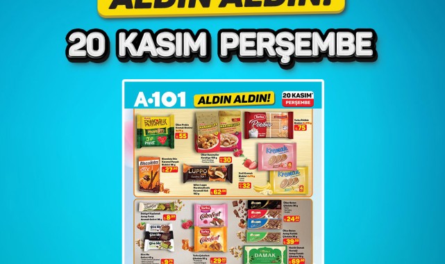 A101 Aldın Aldın Kampanyası 20 Kasım'da Başlıyor