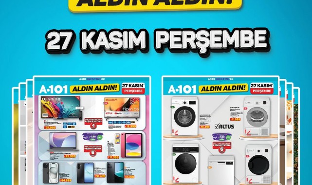 A101 Ekstra'da Yeni 'Aldın Aldın' Fırsatları Başlıyor