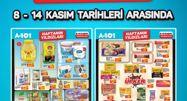 A101 Haftanın Yıldızları Kampanyası 8-14 Kasım Tarihlerinde Başlıyor
