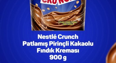 A101'de Nestlé Crunch Fındık Kreması Kampanyası Başlıyor