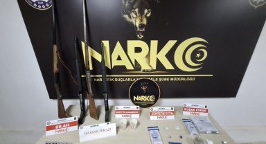 Aksaray'da uyuşturucu operasyonunda gözaltına alınan 154 şüpheliden 29'u tutuklandı