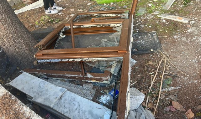 Ankara'da doğal gaz borusu kesilen dairede patlama