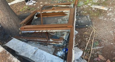 Ankara'da doğal gaz borusu kesilen dairede patlama