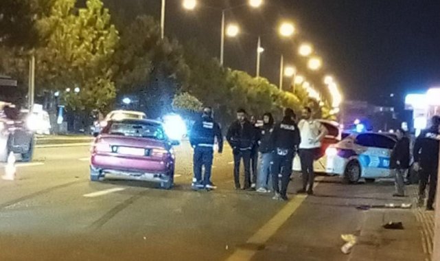 Ankara'da otomobilin çarptığı yaya ağır yaralandı