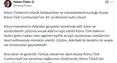 Bakan Fidan: Ada'da çözüm iki devletin bir arada var olmasından geçmektedir