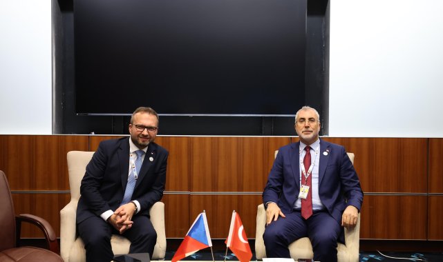 Bakan Işıkhan, Finlandiyalı mevkidaşı Laasonen ile görüştü