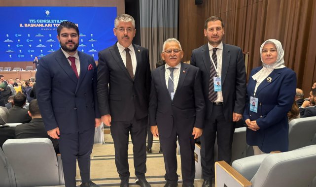 Başkan Büyükkılç, Ak Parti 175'inci genişletilmiş il başkanları toplantısına katıldı