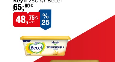 BİM Market'te 08-14 Kasım Arası Margarin ve Tereyağı İndirimi