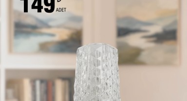 BİM, Vase Crystal Ampulü 149 TL'den Satışa Sunuyor