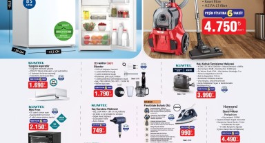 BİM'de 14 Kasım'dan İtibaren Çeşitli Elektronik Ürünler Stoklarda