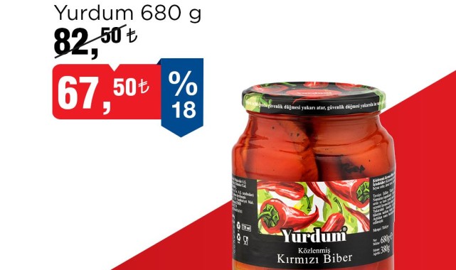 BİM'den Haftanın İndirimli Ürünleri Belli Oldu: Közlenmiş Biber Liderliğinde
