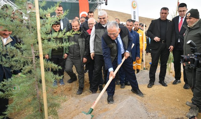 Büyükşehir'den 155 milyon TL'lik yeşil doku yatırımı