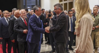 CHP Genel Başkanı Özel, KKTC Cumhuriyet Bayramı Resepsiyonu'na katıldı