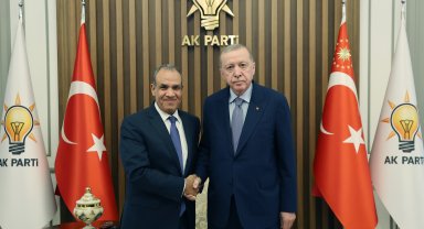 Cumhurbaşkanı Erdoğan, Mısır Dışişleri Bakanı Abdulati'yi kabul etti