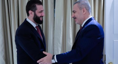 Dışişleri Bakanı Hakan Fidan Suriye Cumhurbaşkanı Ahmed Şara ile görüştü