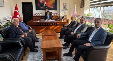 Ermenek Kaymakamı Uğur Muzaffer Çam'a İYİ Parti'den Hayırlı Olsun Ziyareti