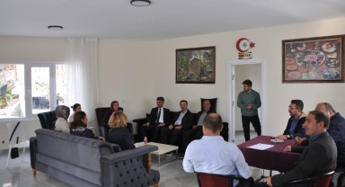 Ermenek'te Uysal-Hasan Kalan Emekliler Lokali Açıldı, Başkan Bozcu Ziyaret Etti