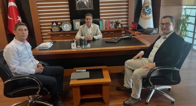 Garanti Bankası Karaman Şubesi, KTSO Başkanı Alkan'ı Ziyaret Etti