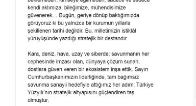 Haluk Görgün, SSB'nin 40'ıncı yılını kutladı