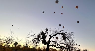 Kapadokya'da sonbahar güzelliği