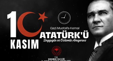 Karaman Tarım ve Orman Müdürlüğü'nden Saygı ve Minnetle Anma Mesajı