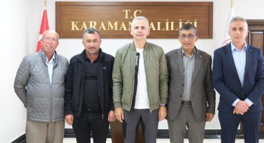 Karaman Ticaret Borsası'ndan Vali Çiçekli'ye Ziyaret: Ekonomik Durum Değerlendirildi